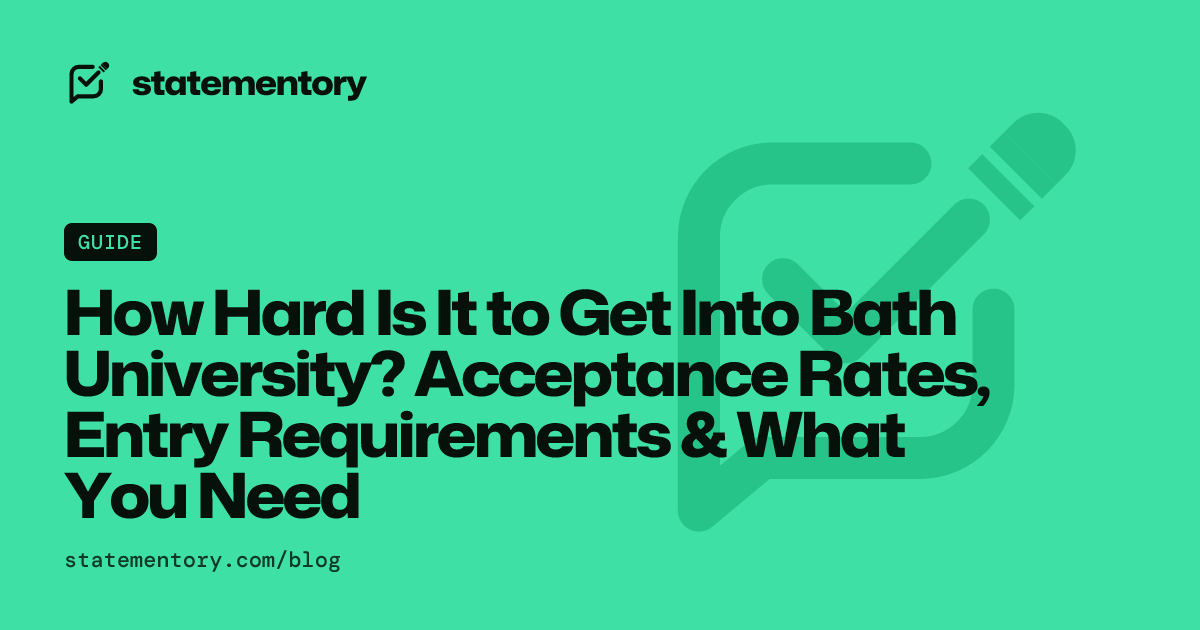 How Hard Is It to Get Into Bath? | Statementory