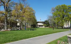 The Eric Friedheim Quadrangle at American University