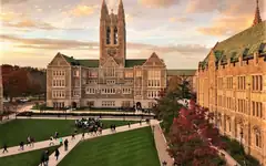 Gasson Quadrangle at Boston College