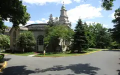 Campus building at Lafayette College