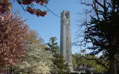 The Memorial Belltower at NC State