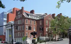The RISD College Building in Providence